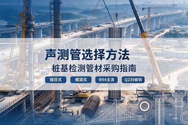 兴安盟声测管选型标准