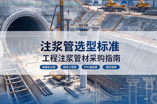 兴安盟注浆管选型标准