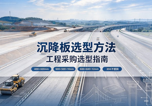 兴安盟沉降板选择方法