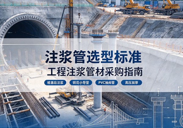 兴安盟注浆管选型标准